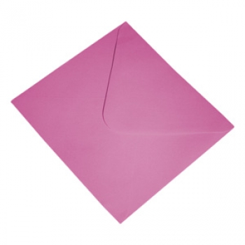 1 Struktur Briefumschlag - 16 cm x 16 cm Hot Pink