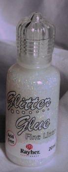 Rayher-Glitter Glue White