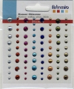 80 selbstklebende Rhinestones