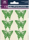 Metall Schmetterling - gr�n