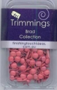 100 Minibrads "Raspberry"