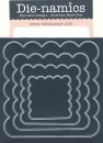 Die-namics - Mini Album Square Scallop STAX