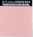 MFT - 6" x 6" Schablone - Mini Chicken Wire
