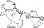 Bears can skate too!