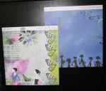 Doublesided Paper "Living "