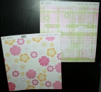 Doublesided Paper "Baby Flowerfull "
