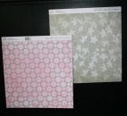 Doublesided Paper " Wedding Pinky Dinky"ausverkauft