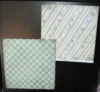 Beatrix Rose Doublesided "Christmas Glitter Stripes "