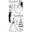 Inkadinkado 9 Clearstamps - Wedding