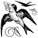 Inkadinkado Mini Clearstamp - Hello Bird