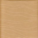 12x12" Crea`line Beige-Schlangenlinien