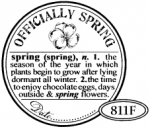 Officially Spring seal