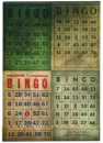 Tim Holtz - Matchbook Notepad- Bingo