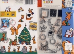 18 Clearstamps - Weihnachtspost