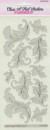 Jumbo Damask Leaf (Translucent Frost)