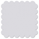 Cardstock Shape 12" x 12" Rundungen-grau