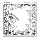White Paintables " Flower "