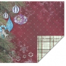 Beatrix Rose Doublesided Paper "Christmas Glitter Balls 2"