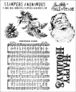 Tim Holtz Stempelset - Holiday Wishes