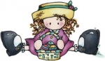 Easter Basket Girl