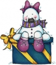Snowgirl on Present