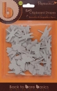 Papermania Chipboard Shapes - Schmetterlinge und Libellen