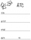 ATC R�ckseite "Schmetterlinge"
