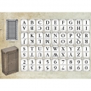 Tim Holtz Alpha Cards