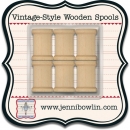 Jenni Bowlin - Vintage Style Wooden Spools