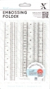 Xcut Embossingfolder A6 - Happy Days Masuring Tape
