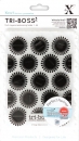 Xcut TRI-BOSS Embossingfolder A6 -Happy Days Bottle Tops