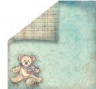 FabSraps 12"x12" Vintage Bear