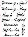 Pure Innocence - Month of the Year