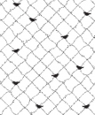 PRIMA Clear Mini Stamp -Netz mit V�gel