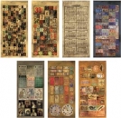 Tim Holtz Salvage Stickers Lost&Found 7Seiten/379Stk.