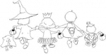 Trick or treaters ( back)