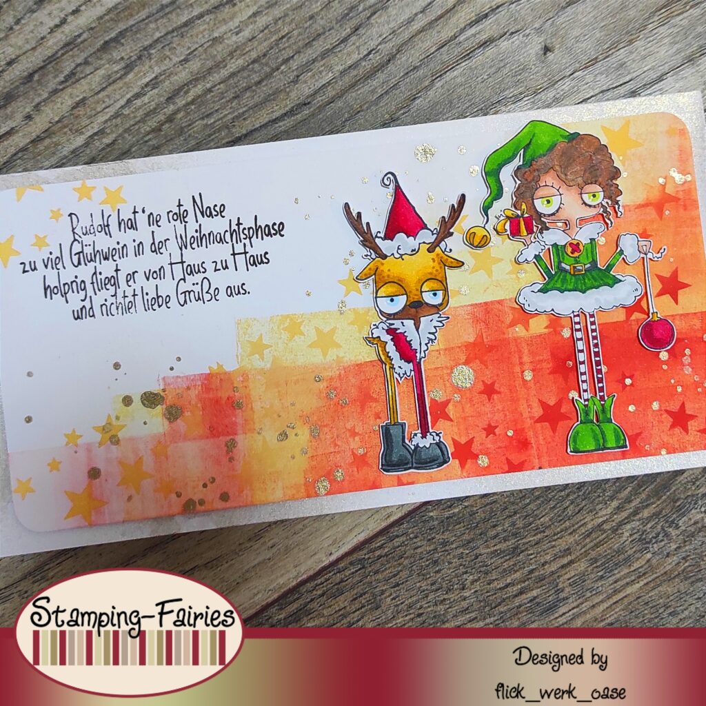 Rudolf hat´ne rote Nase… stampingfairies Der Blog