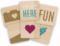 Preview: % Heidi Swapp 4" x 4" Cards - Wood 6 Stk. %