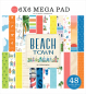 Preview: Carta Bella Mega Paper Pack - Beach Town - 6" x 6"