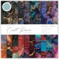 Preview: The essential Craft Papers Paper Pad - Ink Drops Midnight 6 x 6