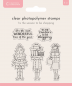 Preview: Crafter's Companion - Clearstamp Set - 'tis the season to be shopping