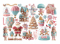 Preview: Stamperia Ephemera - Candy Christmas