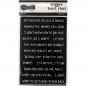 Preview: Dylusions - Bigger Back Chat Stickers Set 2 - Black