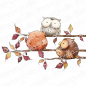 Preview: Stampingbella - Little Owl Trio