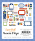 Preview: Echo Park Frames & Tags - Born to Travel