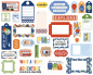 Preview: Echo Park Frames & Tags - Born to Travel