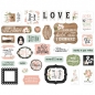 Preview: Echo Park Ephemera - Our Wedding