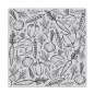 Preview: Hero Arts - 6" x 6" Cling Stamp -Veggie Medley Bold Prints 