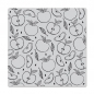 Preview: Hero Arts - 6" x 6" Cling Stamp - Apple Slices Bold Prints 