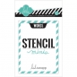 Preview: %Heidi Swapp Mini Stencil Kit - Grün%